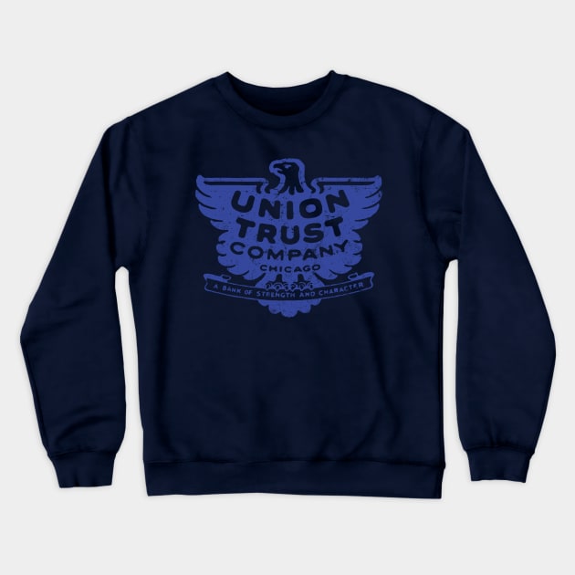 Union Trust Company Crewneck Sweatshirt by MindsparkCreative